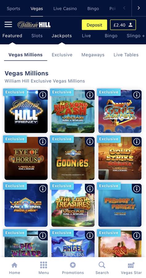 William Hill Vegas Review .